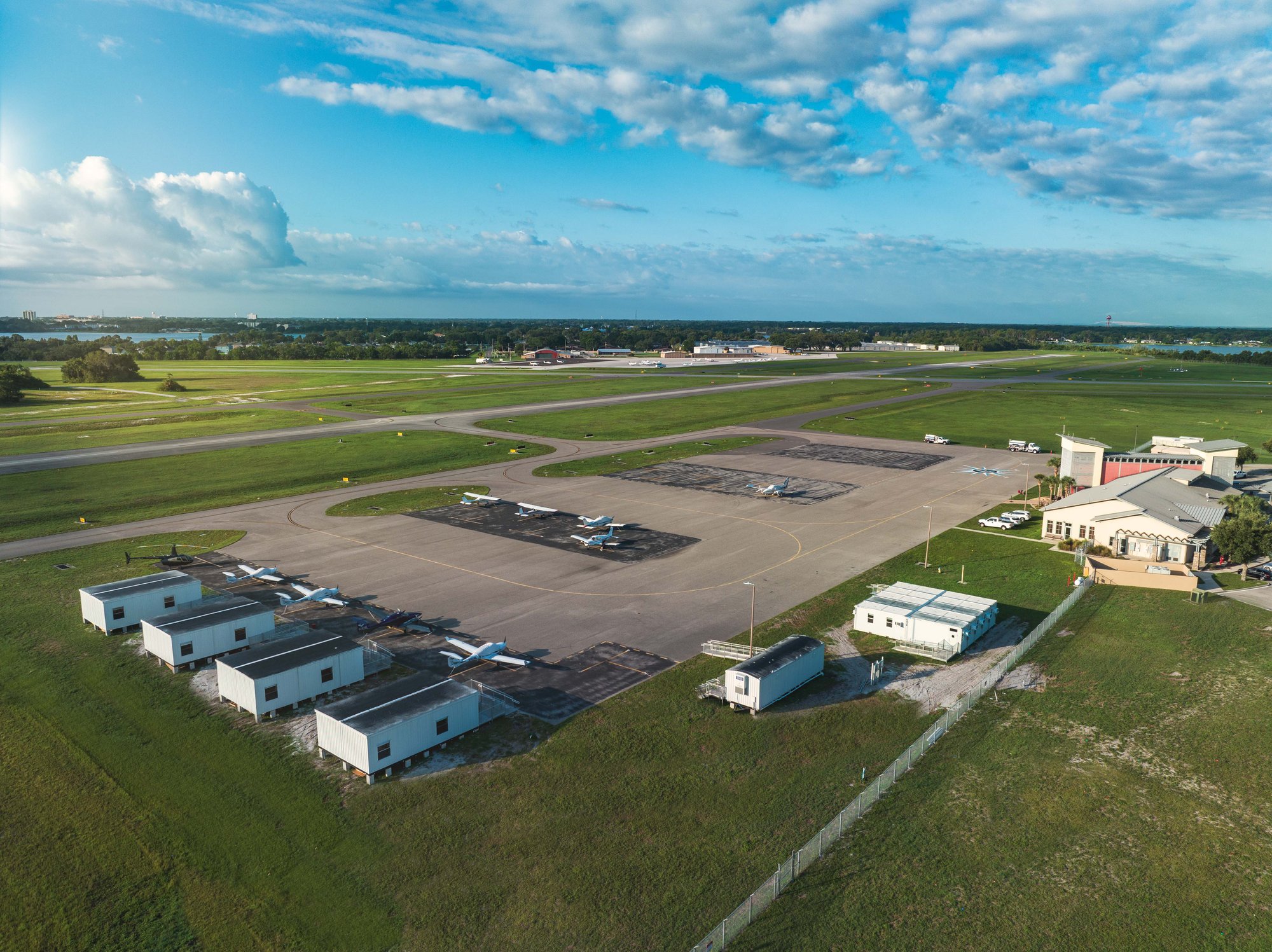 GIF Aerial View Temp Buildings