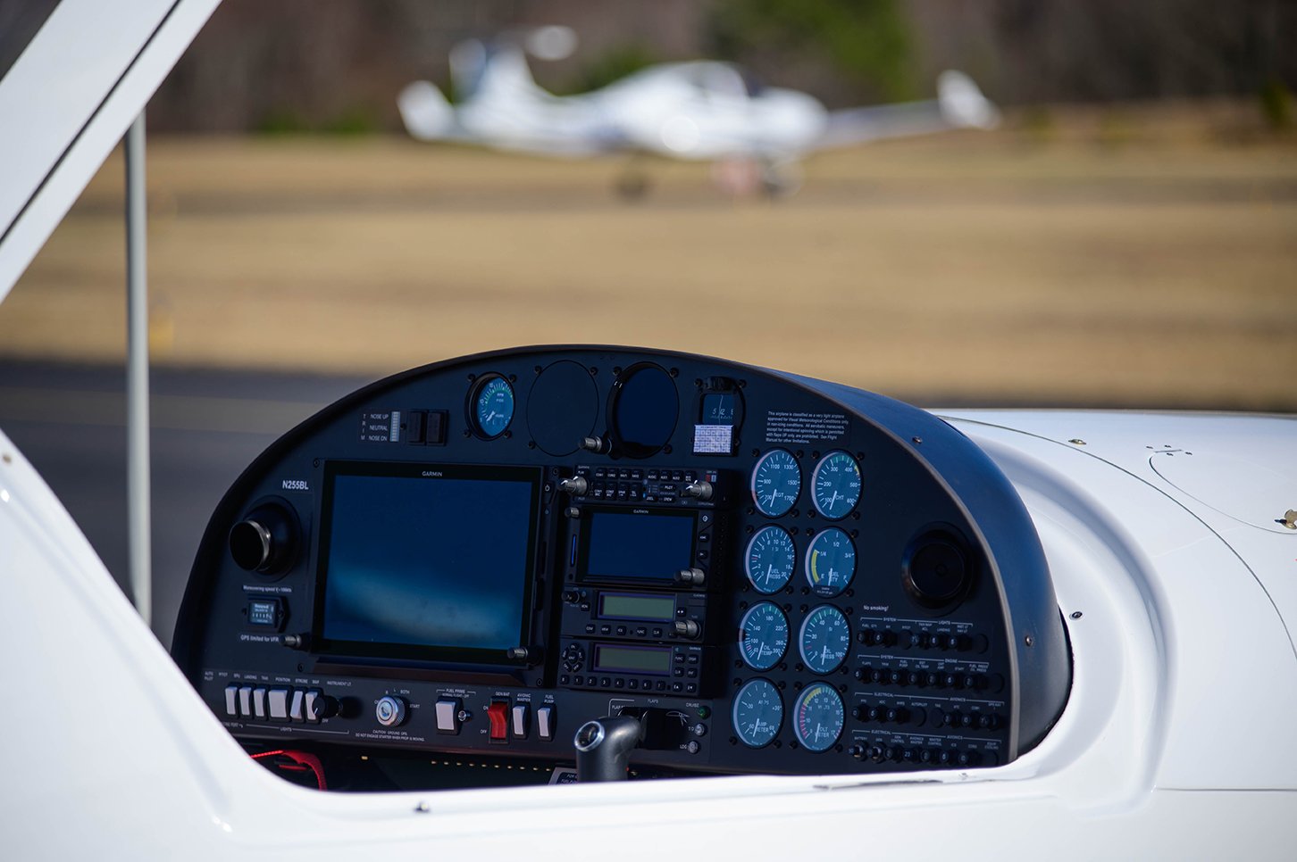 DA20-Blue-Line-Aviation dashboard